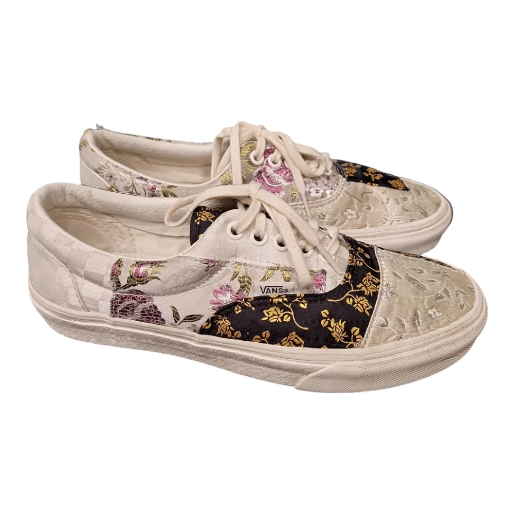 Vans Era Brocade Women's Patchwork Trainer Sneaker Shoes sz8